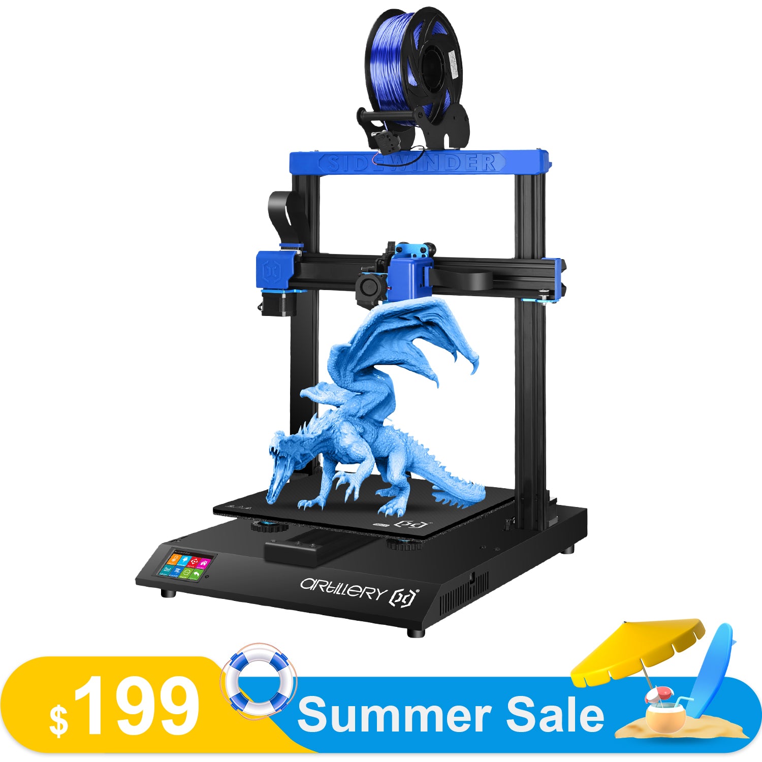 Artillery Sidewinder SW-X2 3D Printer