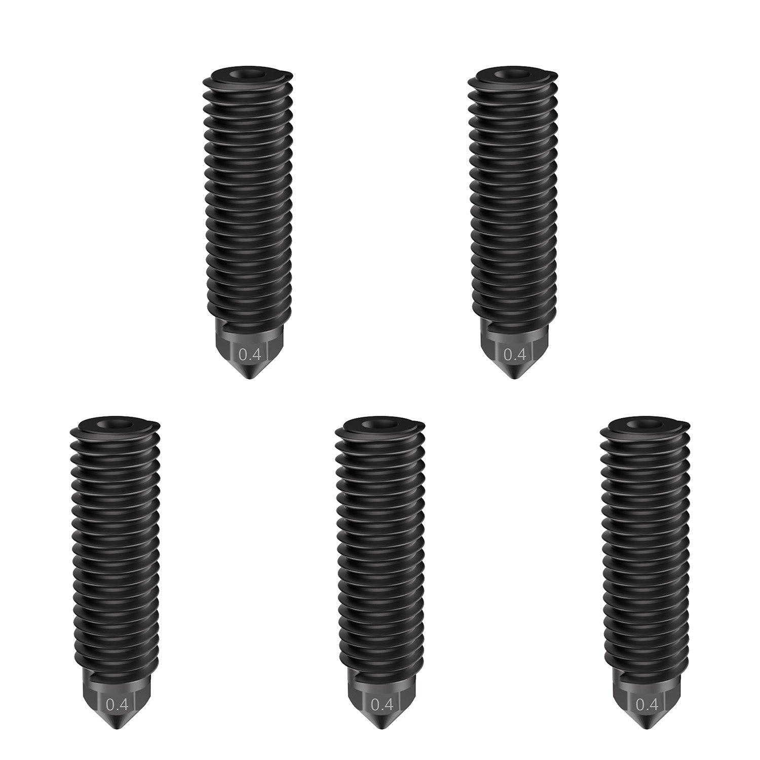 Hardened Steel Nozzle Kit 0.4mm For SW-X4/ SW-X3/ SW-X2