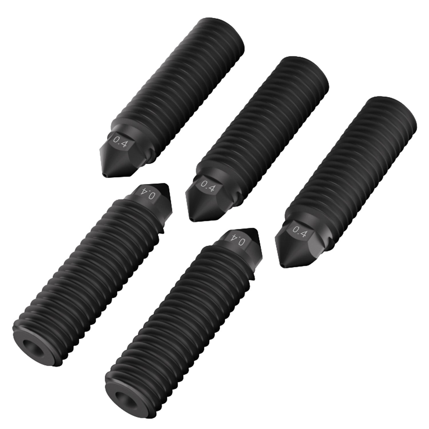 Hardened Steel Nozzle Kit 0.4mm For SW-X4/ SW-X3/ SW-X2